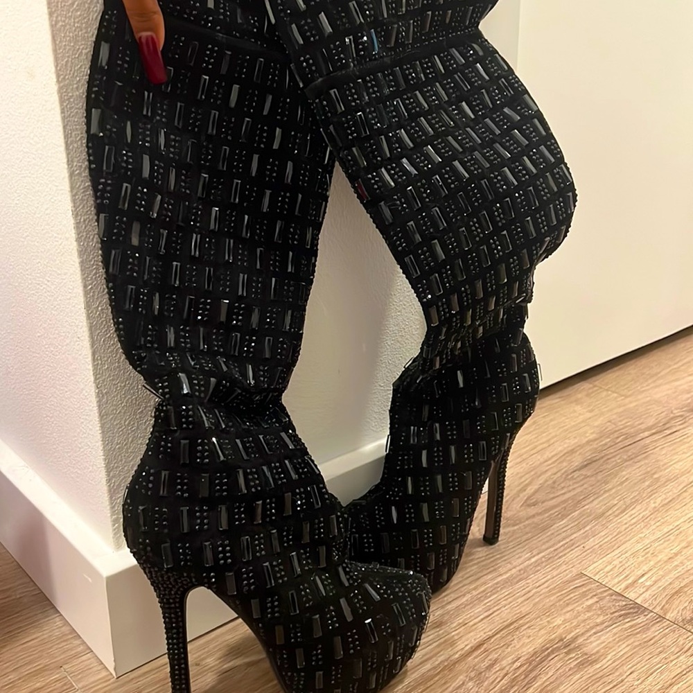 Thigh high boots